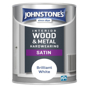 Wood & Metal Paint | Satin Finish - Brilliant White - 750ml