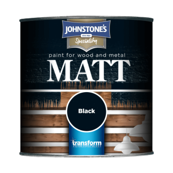 Wood and Metal Paint | Matt Finish - Black - 250ml