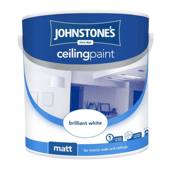 Value Ceiling Paint  Matt Finish - Brilliant White - 2.5L