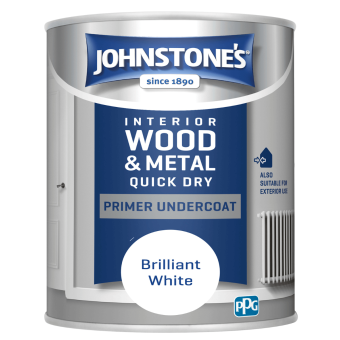 Interior Wood & Metal Paint | Quick Dry Gloss Primer Undercoat - 750ml