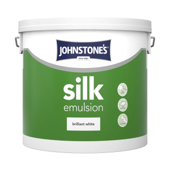 Contract Emulsion Paint | Silk Finish - Brilliant White - 5L
