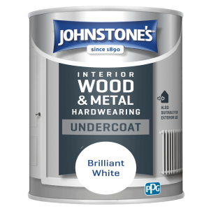 Wood & Metal Undercoat | Hardwearing - Brilliant White - 750ml