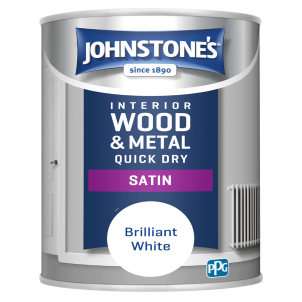 Wood & Metal Paint | Satin Finish - Brilliant White - 750ml