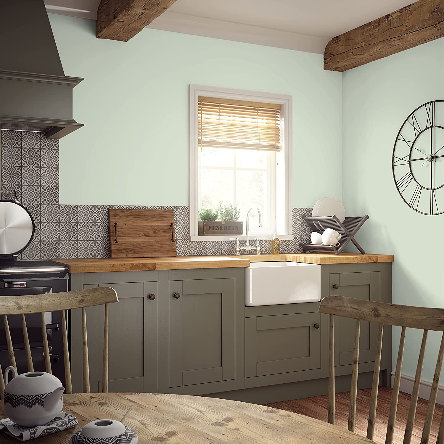 Apple Flower Green Paint Colour Johnstone's